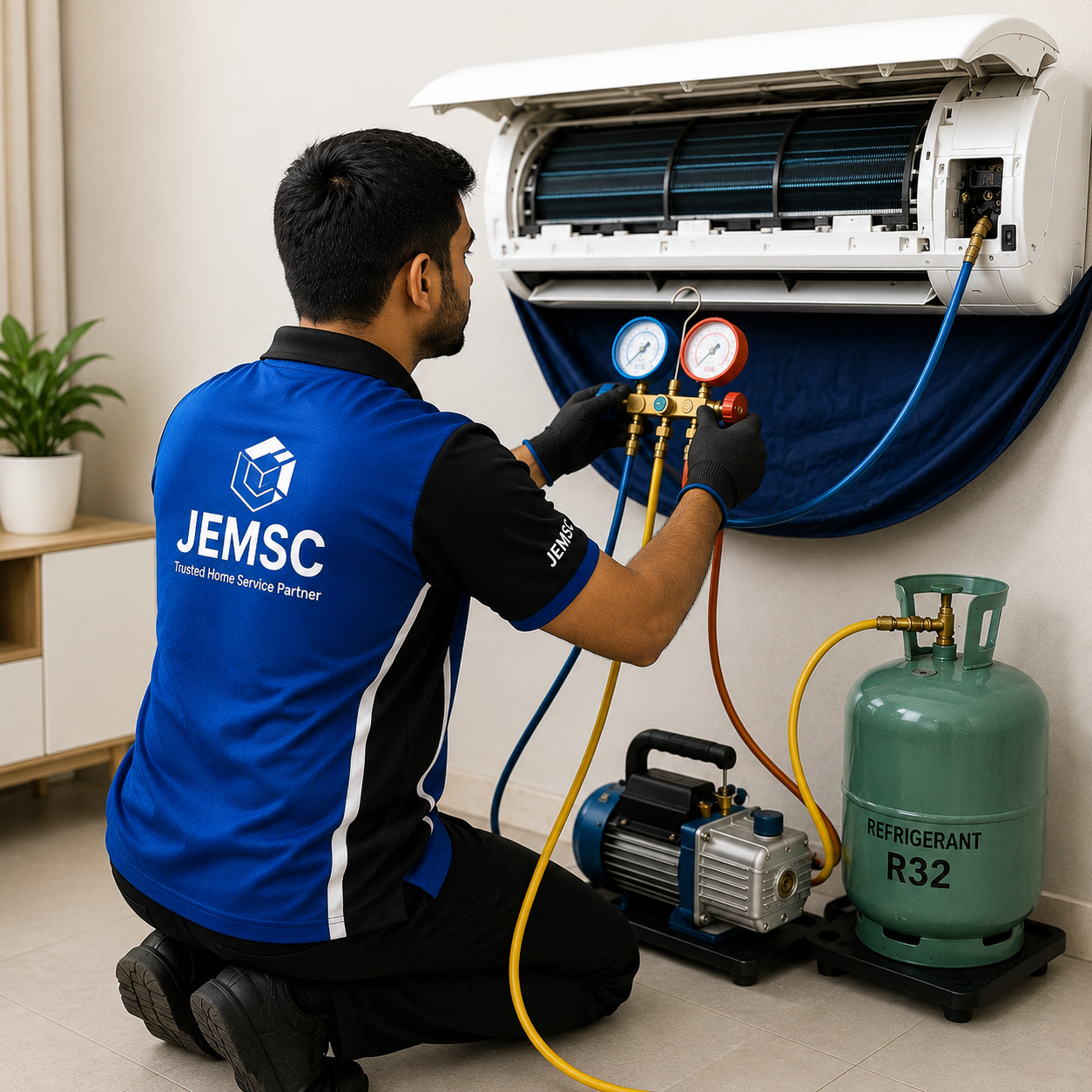 AC Gas Refilling
